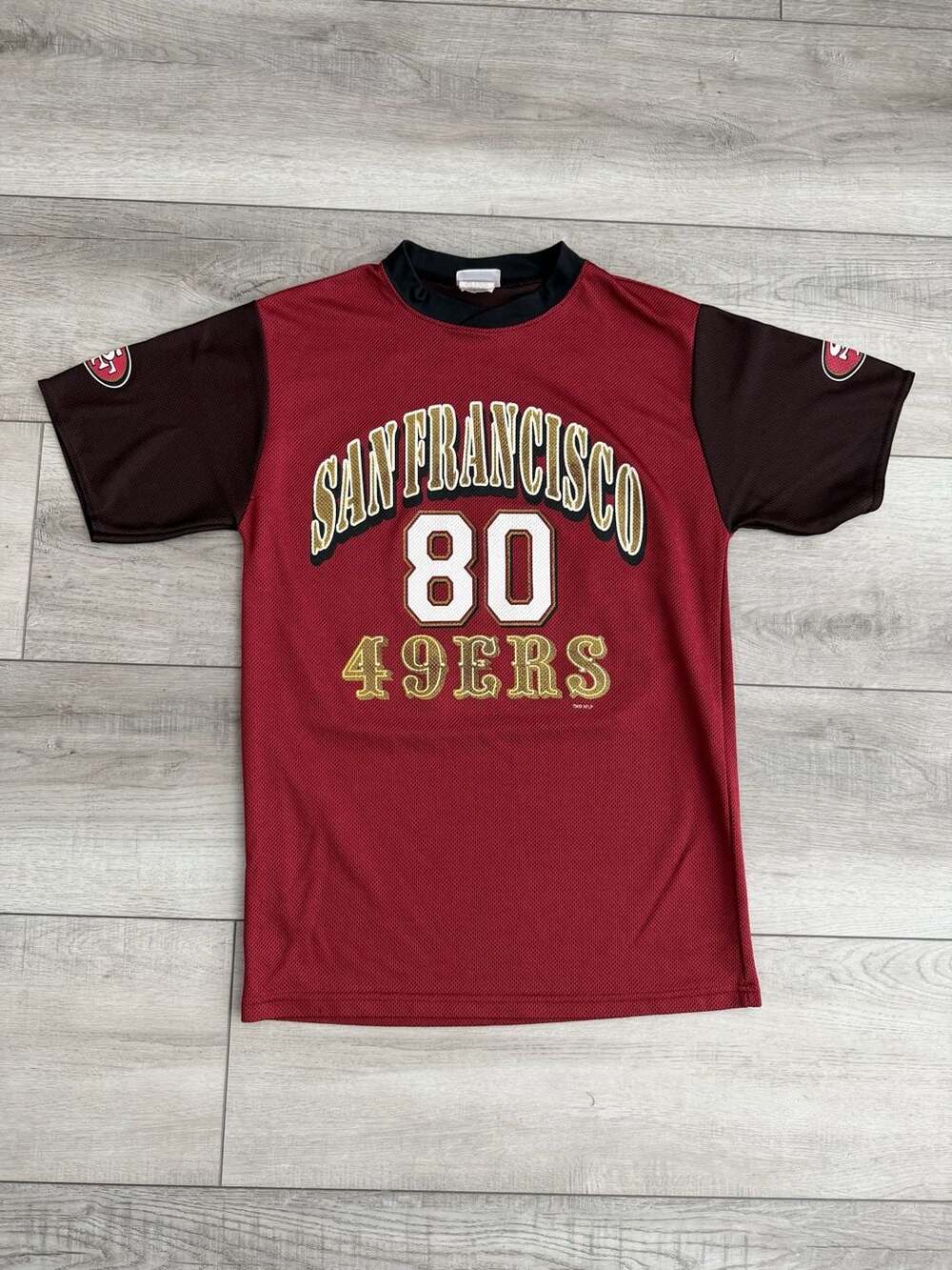 Y2K 2000 Vintage Salem Sportswear San Francisco 49ers Jerry Rice 80 Football Jer